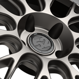 fifteen52 Holeshot RSR 20x9 5x114.3 35mm ET 73.1mm Center Bore Magnesium Grey w/ Gloss Lip - RSHML-29054+35