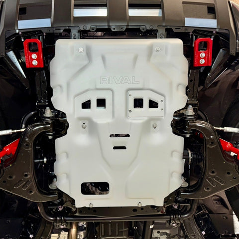 Rival 24-26 Toyota Tacoma Toyota 4Runner Toyota Land Cruiser Aluminum Engine Skid Plate - 2333.9571.3.6