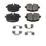 Power Stop 2017 BMW 530i Rear Z17 Evolution Ceramic Brake Pads w/Hardware - 17-1469