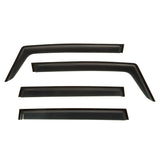 Rugged Ridge Window Visor 4-pc set Black 15-18 Renegade BU - 11349.15