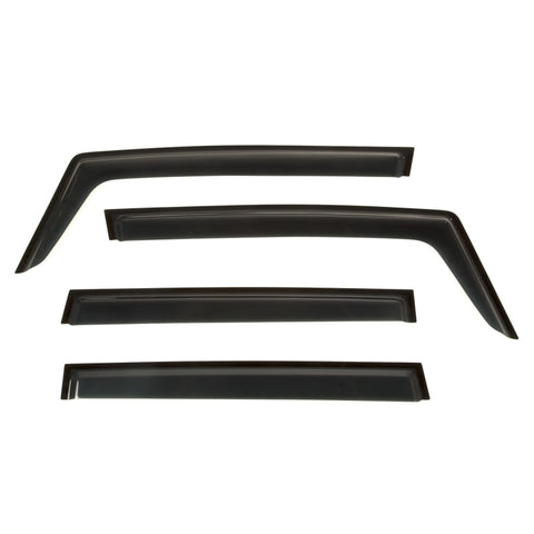 Rugged Ridge Window Visor 4-pc set Black 15-18 Renegade BU - 11349.15