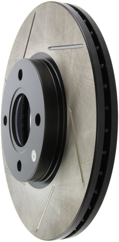 StopTech 2014 Ford Fiesta Right Front Disc Slotted Brake Rotor - 126.61110SR