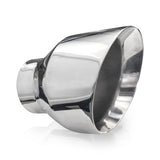 Stainless Works Conical Double Wall Slash Cut Exhaust Tip - 5in Body 3in Inlet 6-1/4in length - 787300