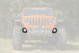 Rugged Ridge Jeep 19-22 Wrangler JL/20-22 Gladiator Venator Front Bumper Stubby Ends - Black - 11549.64