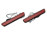 Raxiom 99-04 Ford Mustang Axial Series LED Rear Side Marker Lights- Red - 408819