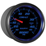 AutoMeter Gauge Vac/Boost 2-5/8in. 30Inhg-45PSI Mechanical Cobalt - 7908