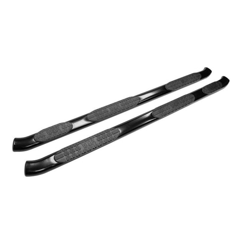 Westin 07-13 Chevy Silv 1500 Extnd Cab (8 ft Bed) PRO TRAXX 5 WTW Oval Nerf Step Bars - Blk - 21-534605