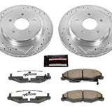 Power Stop 04-09 Cadillac XLR Rear Z26 Street Warrior Brake Kit - K1563-26
