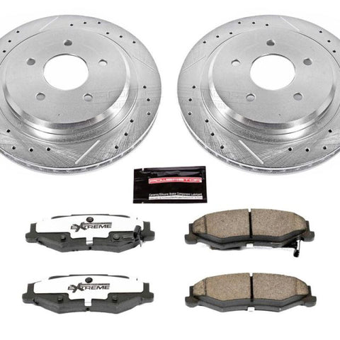 Power Stop 04-09 Cadillac XLR Rear Z26 Street Warrior Brake Kit - K1563-26