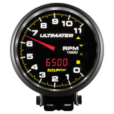 AutoMeter Gauge Tach 5in. 11K RPM Pedestal Datalogging Ultimate IIi Playback Black - 6888