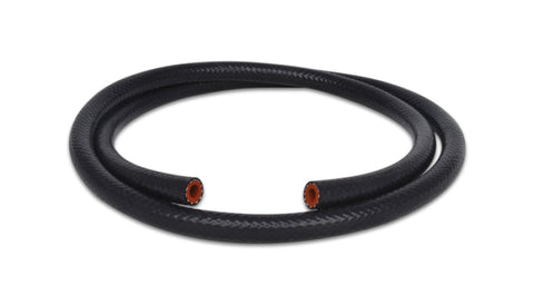 Vibrant 1/2in (13mm) I.D. x 5 ft. Silicon Heater Hose reinforced - Black - 20435