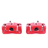 Power Stop 09-11 Hyundai Genesis Rear Red Calipers w/Brackets - Pair - S6152