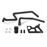Mishimoto 07-11 Jeep Wrangler JK Baffled Oil Catch Can - Black - MMBCC-WR6-07PBE2