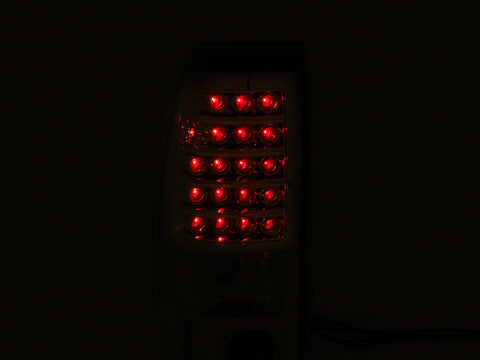 ANZO 1999-2007 Chevrolet Silverado 1500 LED Taillights Chrome - 311011