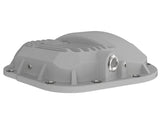afe Front Differential Cover (Raw; Street Series); Ford Diesel Trucks 94.5-14 V8-7.3/6.0/6.4/6.7L - 46-70080