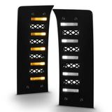 ANZO 22-24 Toyota Tundra (w/Factory LED Refl. & OE Bumper) Z-Series Full LED DRL Vent Lights - Pair - 511089X