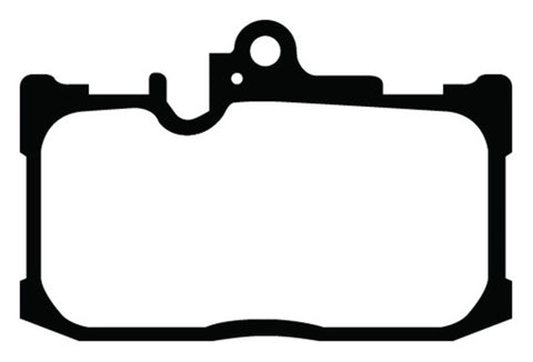 EBC 13+ Lexus GS350 3.5 F-Sport RWD Yellowstuff Front Brake Pads - DP43017R