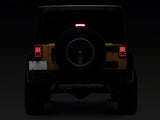 Raxiom 07-18 Jeep Wrangler JK Axial Series LED Tail Lights- Blk Housing (Clear Lens) - J141585