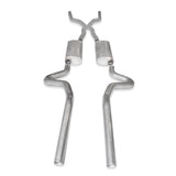 Stainless Works Chevy Chevelle LS1 Hot Rod 1968-72 Exhaust 3in Stainless Turbo Mufflers - CV6872LSD