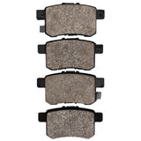 DFC 08-17 Honda Accord Sedan Rear 4000 Hybridynamic Brake Pads - 4000-1451-00