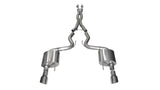Corsa 2015-2017 Ford Mustang GT 5.0 3in Cat Back Exhaust Polish Dual 4.5in Tip (Xtreme) - 14328
