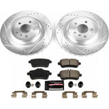Power Stop 2016 Mercedes-Benz GLE300d Rear Z23 Evolution Sport Brake Kit - K7438