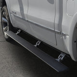 Go Rhino 19-23 Ram 1500 Quad Cab 4dr E-BOARD E1 Electric Running Board Kit (No Drill) - Tex. Blk - 20430680PC