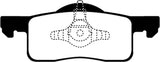 EBC 02-06 Ford Expedition 4.6 2WD Greenstuff Rear Brake Pads - DP61652