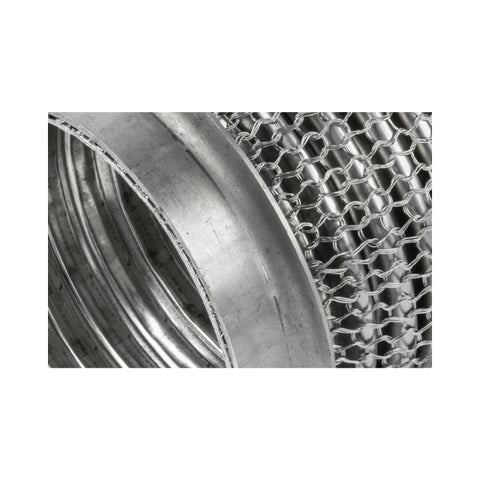 APR T304 Stainless Steel Premium Braided Interlocking Flex Section - 63.5mm (2.5in) - EXH0224