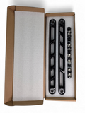 Elektric Offroad 2024+ Can Am Maverick R Rear Sway Bar Links Anodized Black - RVSPA0004-B