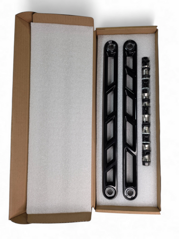 Elektric Offroad 2024+ Can Am Maverick R Rear Sway Bar Links Anodized Black - RVSPA0004-B