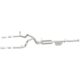 MagnaFlow Stainless Cat-Back Exhaust 2015 Chevy Silverado 2500HD 6.0L Dual Split Rear Exit 4in - 19027