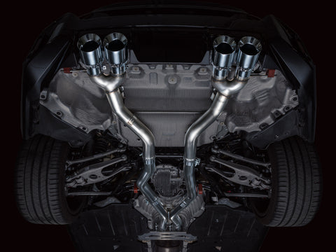 AWE Tuning 23-24 BMW G87 M2 Track Edition Exhaust - Chrome Silver Tips - 3020-42487