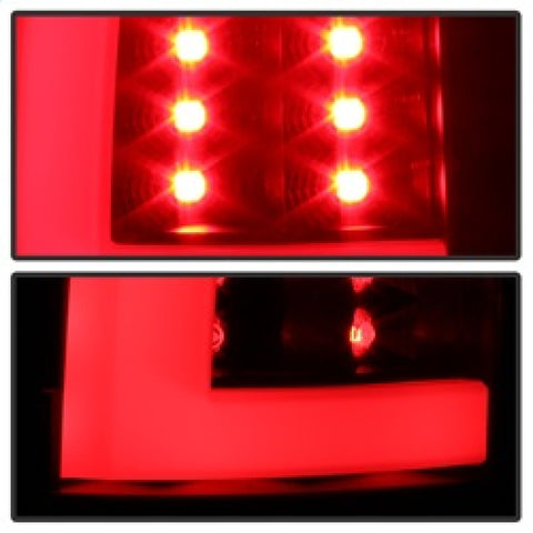 Spyder 00-06 GMC Yukon/Yukon XL V2 Light Bar LED Tail Lights - Black (ALT-YD-CD00V2-LBLED-BK) - 5084149