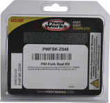 Pivot Works 93-96 Honda CRM50R (EURO) Fork Oil & Dust Seal Kit - PWFSK-Z048