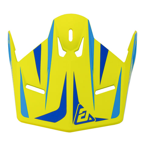 Answer 26 AR1 Mototown Matte Visor Youth - Hyper Acid/Cyan/Dark Blue - 475293