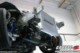 Mishimoto Universal Dual Pass Race Radiator 27x19x3 Inches Aluminum Radiator - MMRAD-DBP-26