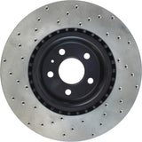 StopTech 12 Audi A6 Quattro/11-12 A7 Quattro/13 Q5/7-11/13 S4/12 S5 Front Left Drilled Cryo Rotor - 128.33138CL