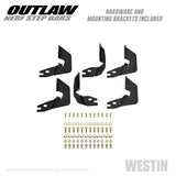 Westin 14-18 Chevrolet/GMC Silv/Seirra 1500 Double Cab Outlaw Nerf Step Bars - 58-53715