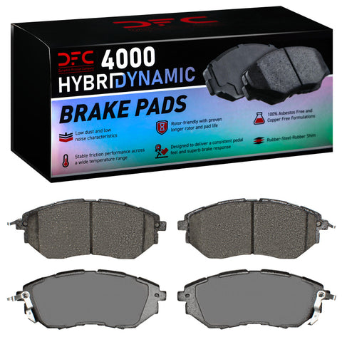 DFC 05-21 Subaru Wrx Front 4000 Hybridynamic Brake Pads - 4000-1078-00