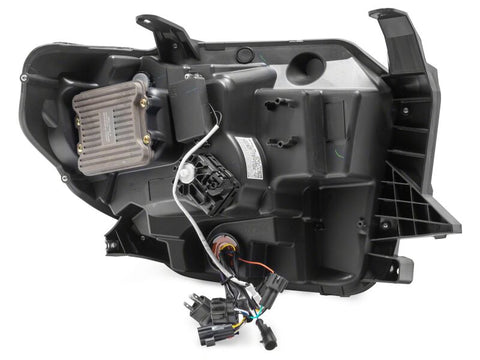 Raxiom 14-21 Toyota Tundra CXR Series LED Headlights- Black Housing- Clear Lens - TU41736