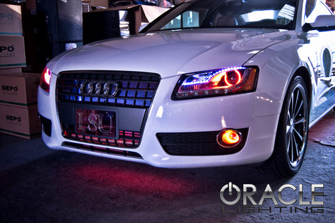 Oracle Audi A5 07-13 Halo Kit - ColorSHIFT w/ Simple Controller - 2351-504