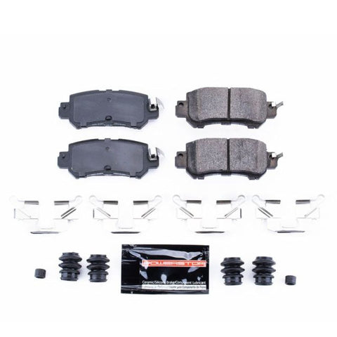 Power Stop 16-18 Mazda CX-3 Rear Z23 Evolution Sport Brake Pads w/Hardware - Z23-1624