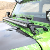 Westin/Snyper 07-17 Jeep Wrangler Snyper LED Cowl Mount - Textured Black - 62-41025