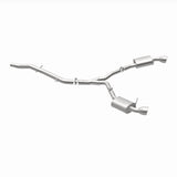 MagnaFlow 18-19 Audi A5 Dual Exit Polished Stainless CatBack Exhaust - 3in Main Piping Diameter - 19390