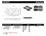 StopTech 89-96 Nissan 300ZX Sport Performance Front Brake Pads - 309.06470