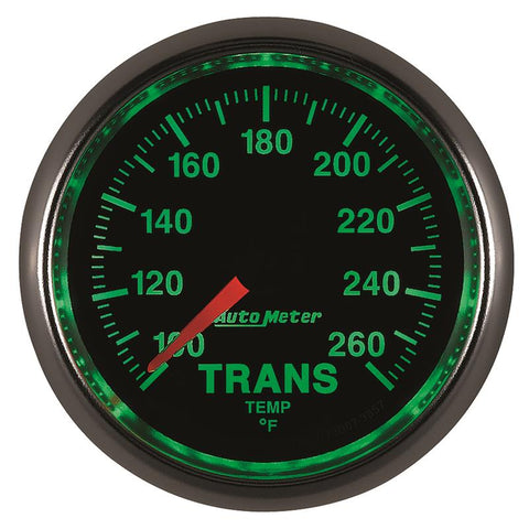 Autometer GS 100-260 degree Electronic Trans Temperature Gauge - 3857