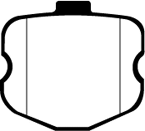 EBC 06-08 Chevrolet Corvette (C6) 7.0 (Z06) Yellowstuff Front Brake Pads - DP41771R
