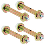 RockJock Greaseable Bolt w/ Hardware 1/2in Thread x 3-1/2in Long (4-pack) - CE-91128-BDL-4P