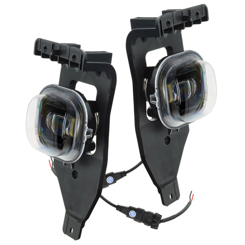 Oracle 05-07 Ford Superduty High Powered LED Fog (Pair) - 6000K - 5863-504